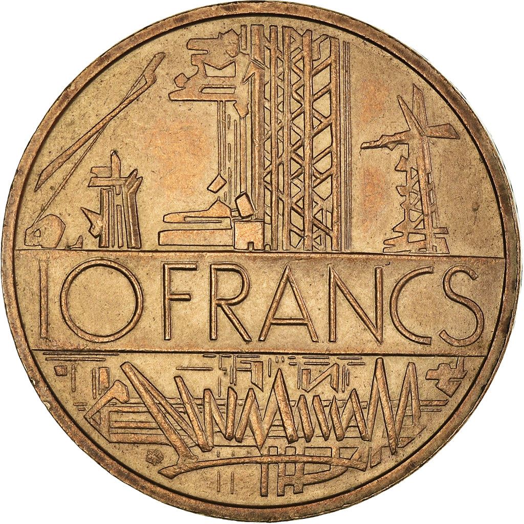 French Coin 10 Francs | KM940 | France | 1974 - 1987