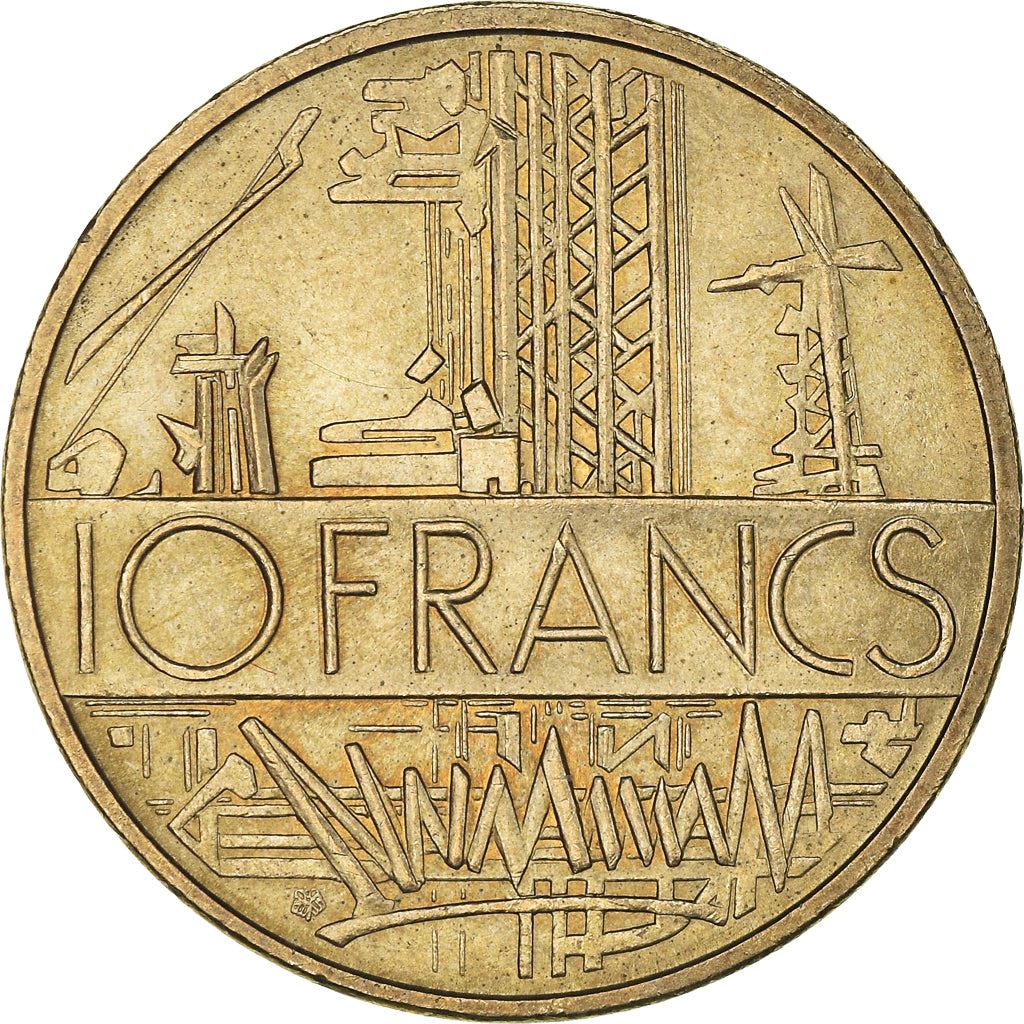 French Coin 10 Francs | KM940 | France | 1974 - 1987