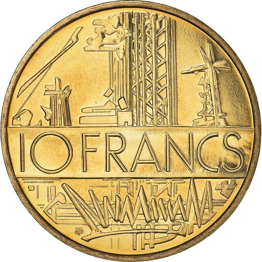 French Coin 10 Francs | KM940 | France | 1974 - 1987