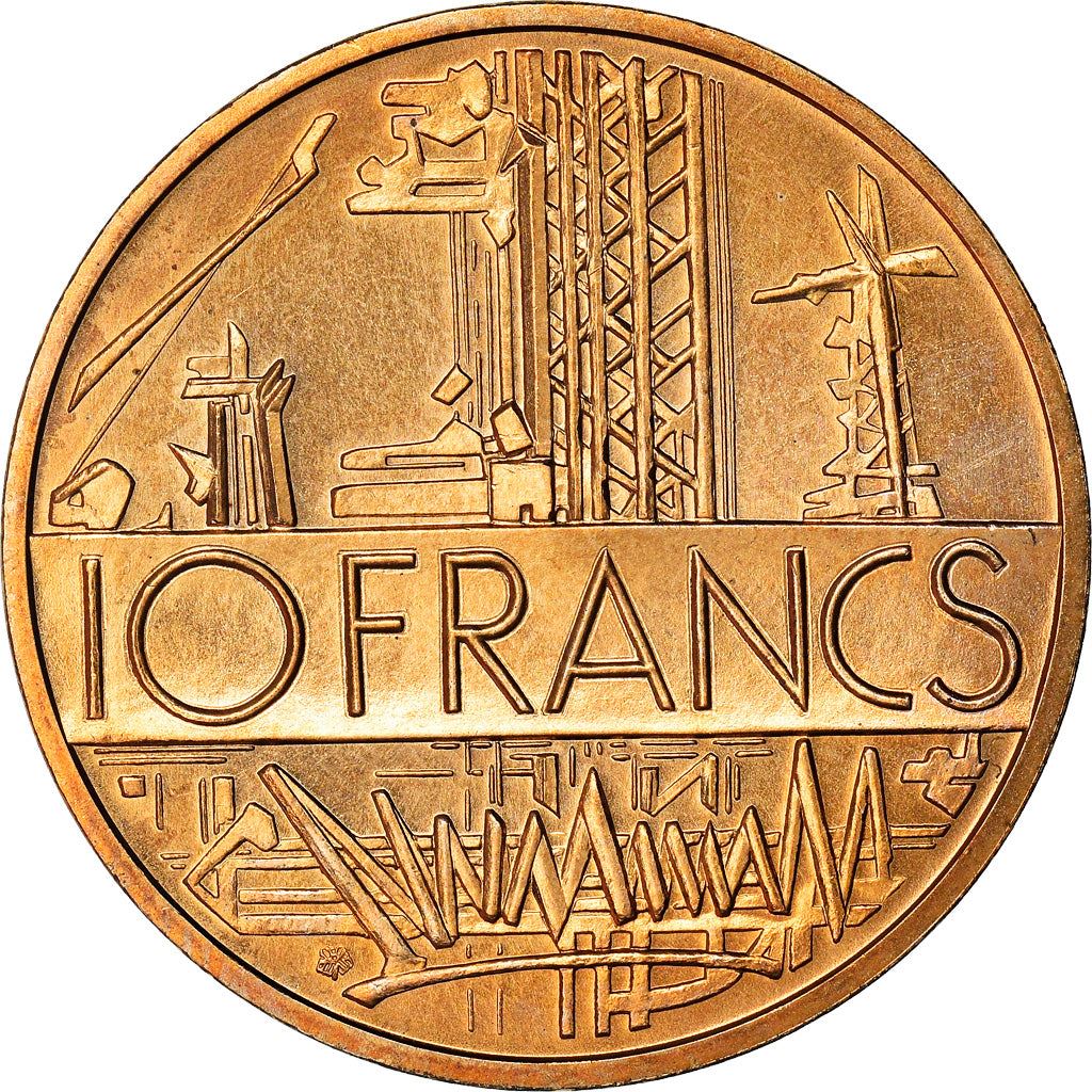 French Coin 10 Francs | KM940 | France | 1974 - 1987