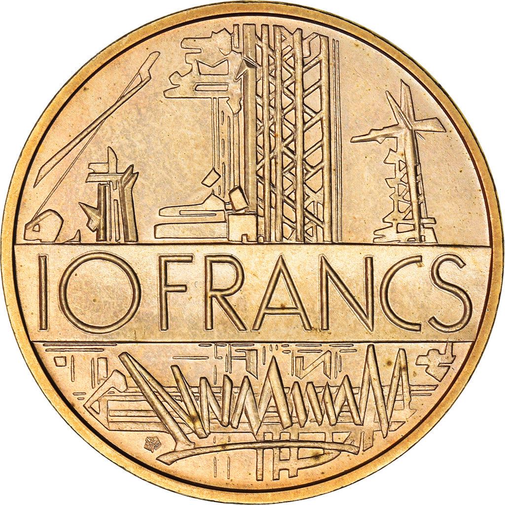 French Coin 10 Francs | KM940 | France | 1974 - 1987