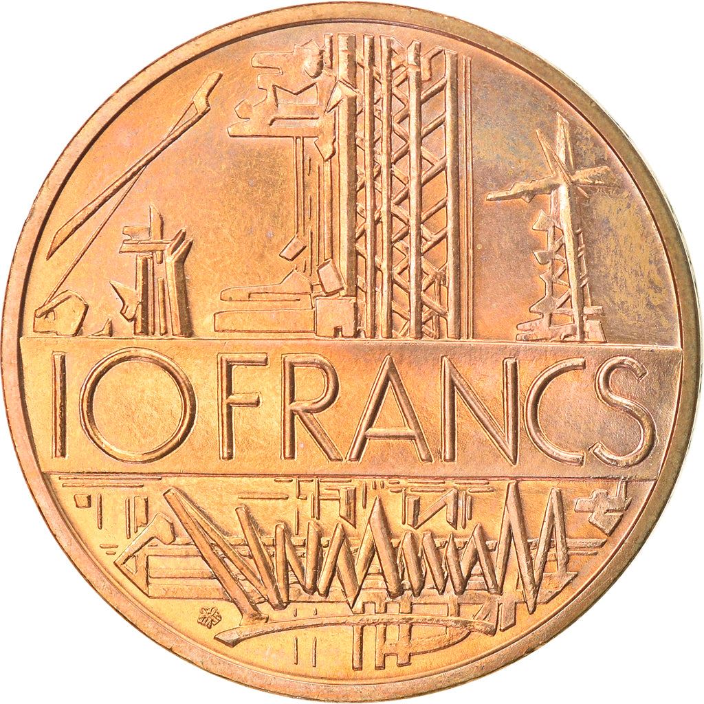 French Coin 10 Francs | KM940 | France | 1974 - 1987