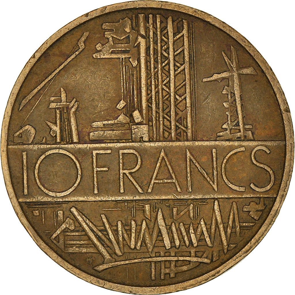 French Coin 10 Francs | KM940 | France | 1974 - 1987