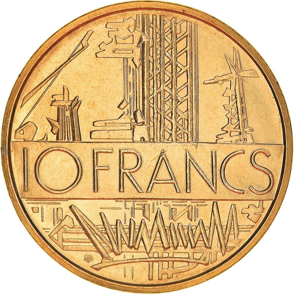 French Coin 10 Francs | KM940 | France | 1974 - 1987