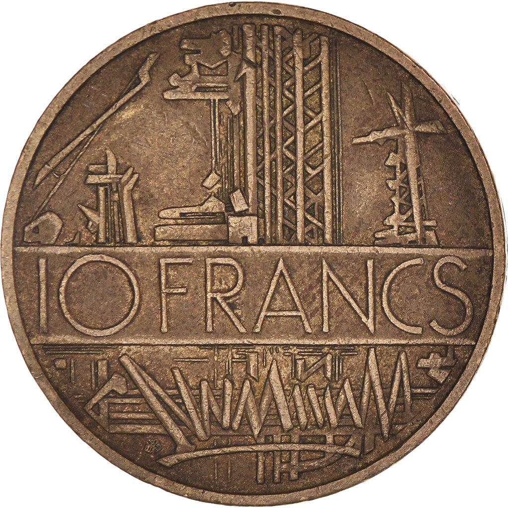 French Coin 10 Francs | KM940 | France | 1974 - 1987