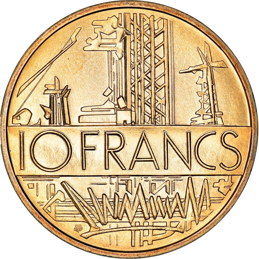 French Coin 10 Francs | KM940 | France | 1974 - 1987