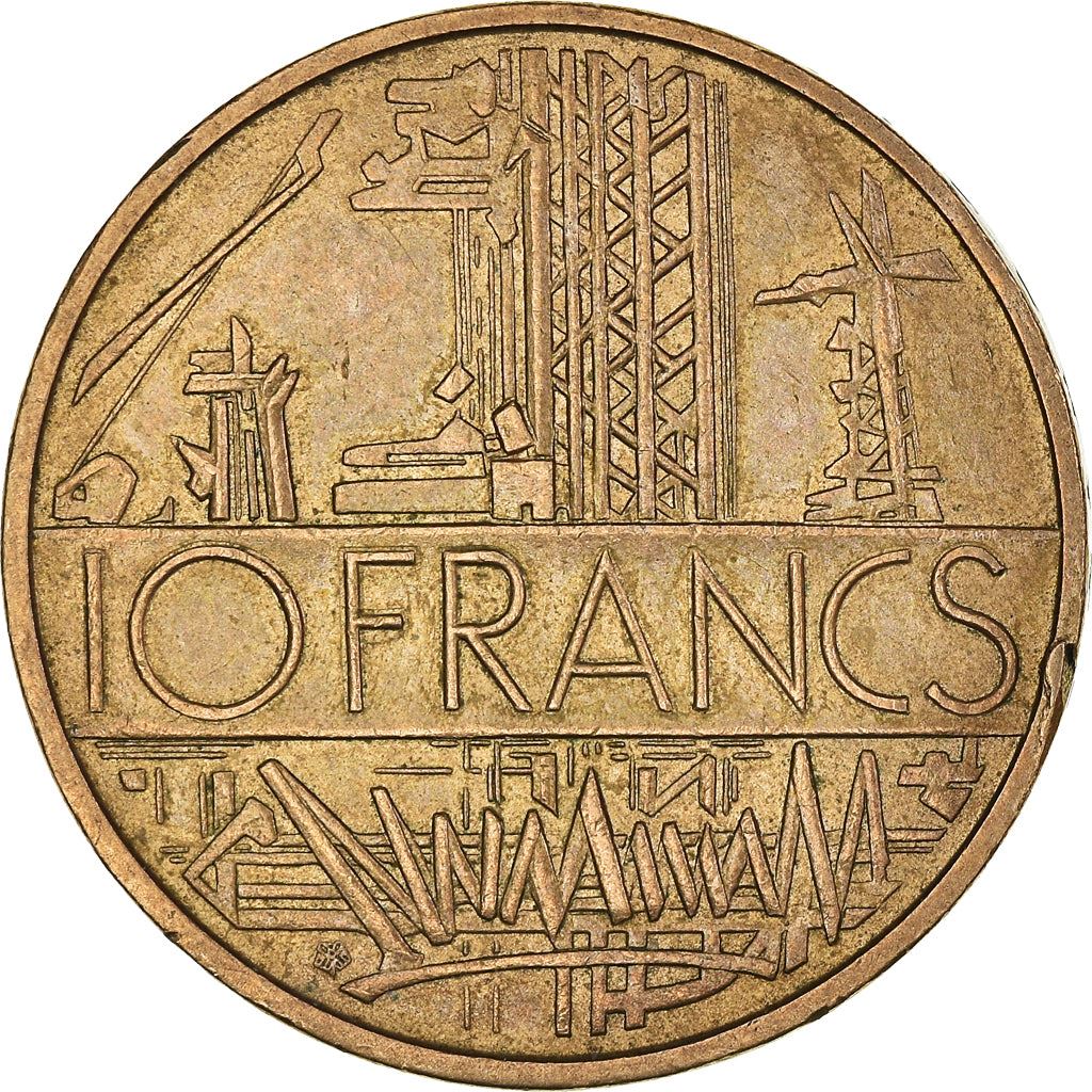 French Coin 10 Francs | KM940 | France | 1974 - 1987