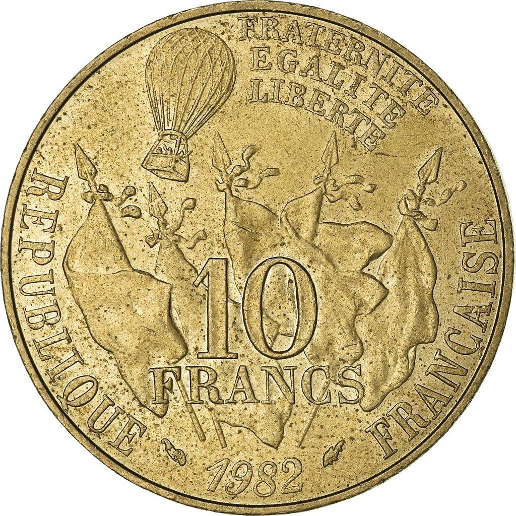 French Coin 10 Francs | Leon Gambetta | KM950 | France | 1982