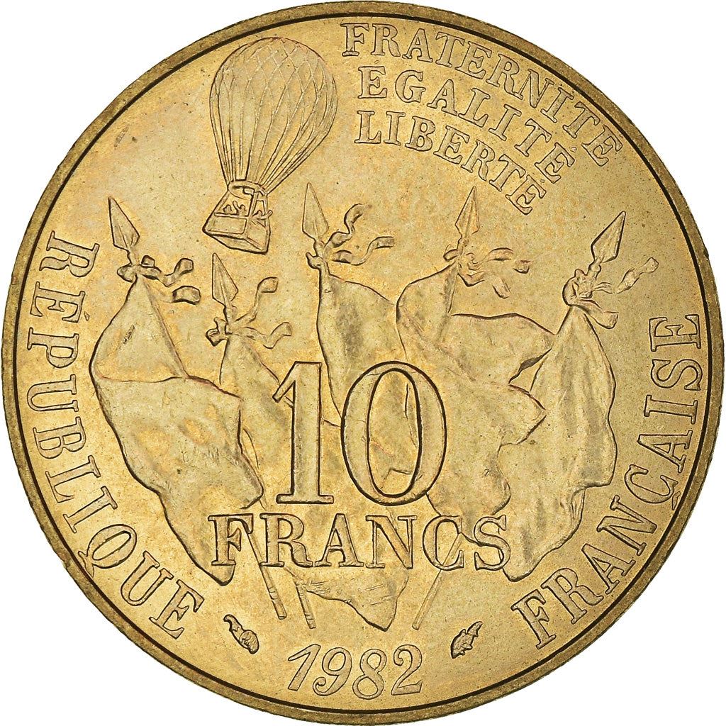 French Coin 10 Francs | Leon Gambetta | KM950 | France | 1982