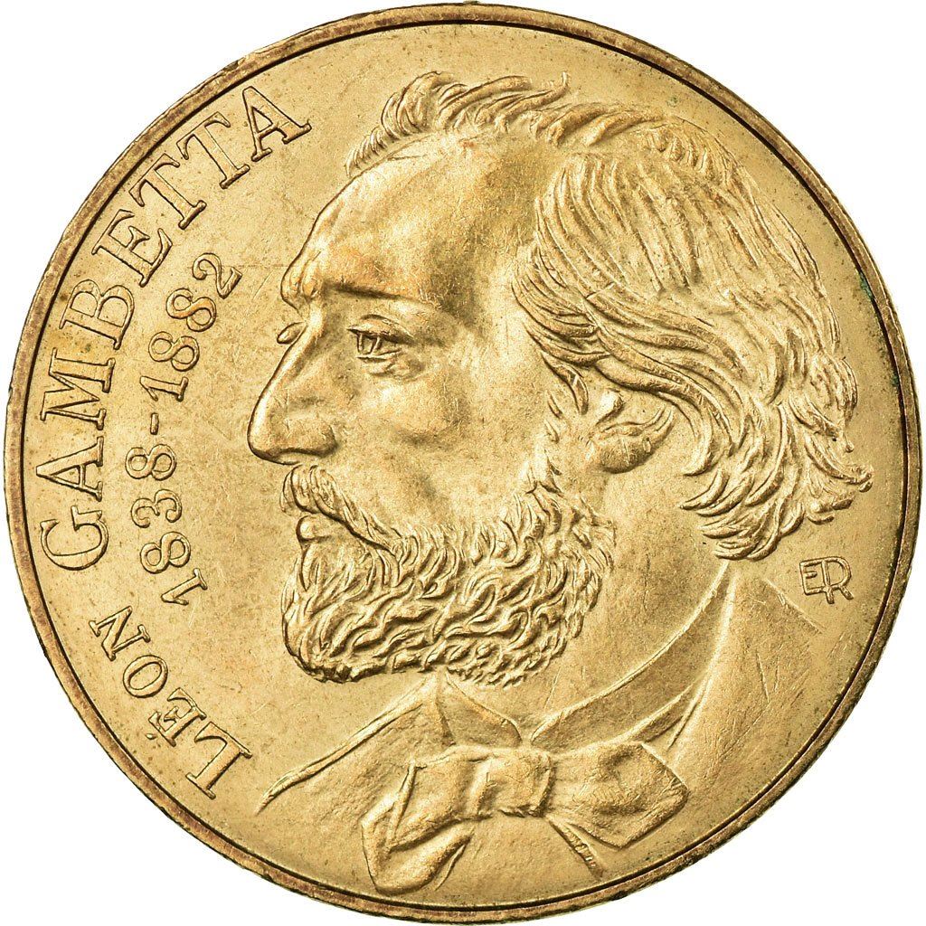 French Coin 10 Francs | Leon Gambetta | KM950 | France | 1982