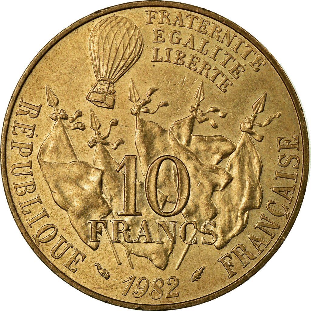 French Coin 10 Francs | Leon Gambetta | KM950 | France | 1982