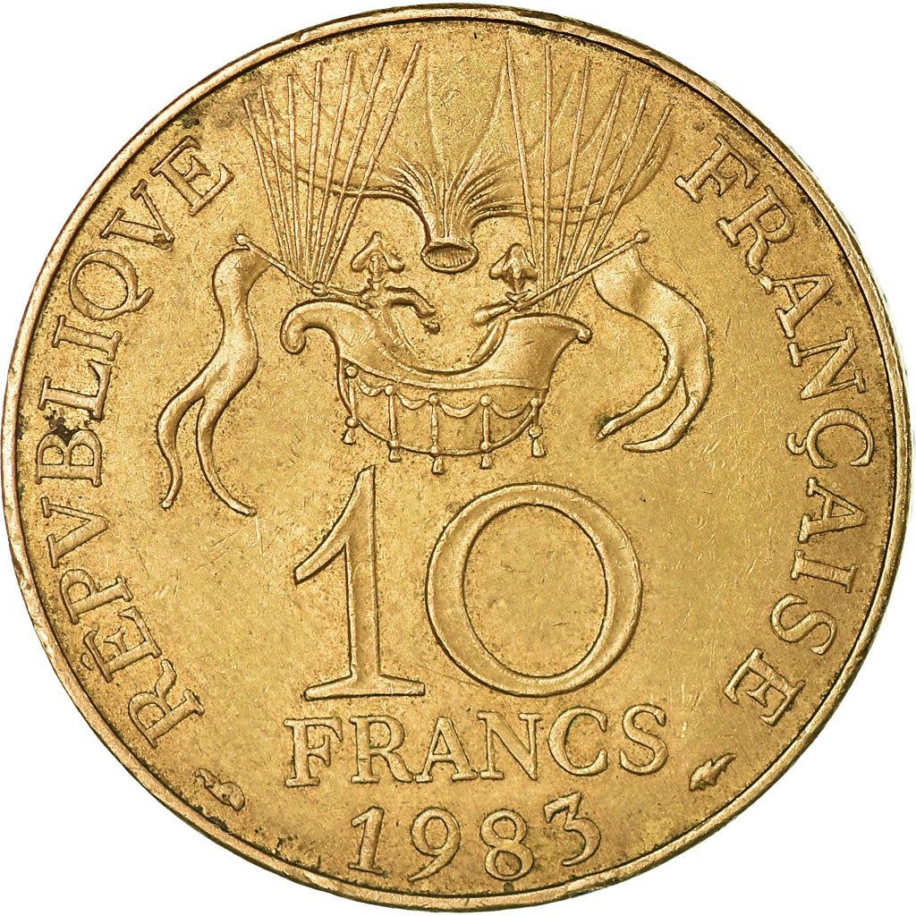 French Coin 10 Francs | Space Conquest | KM952 | France | 1983