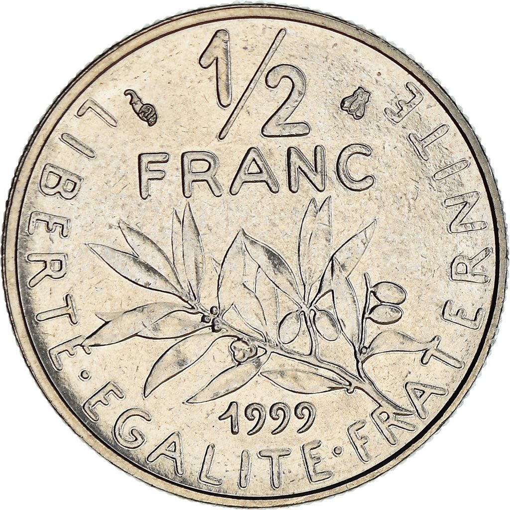 French Coin ½ Franc | signature O. Roty | KM931.1 | France | 1964 - 2001