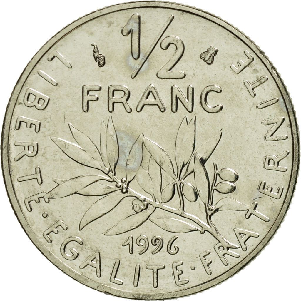 French Coin ½ Franc | signature O. Roty | KM931.1 | France | 1964 - 2001