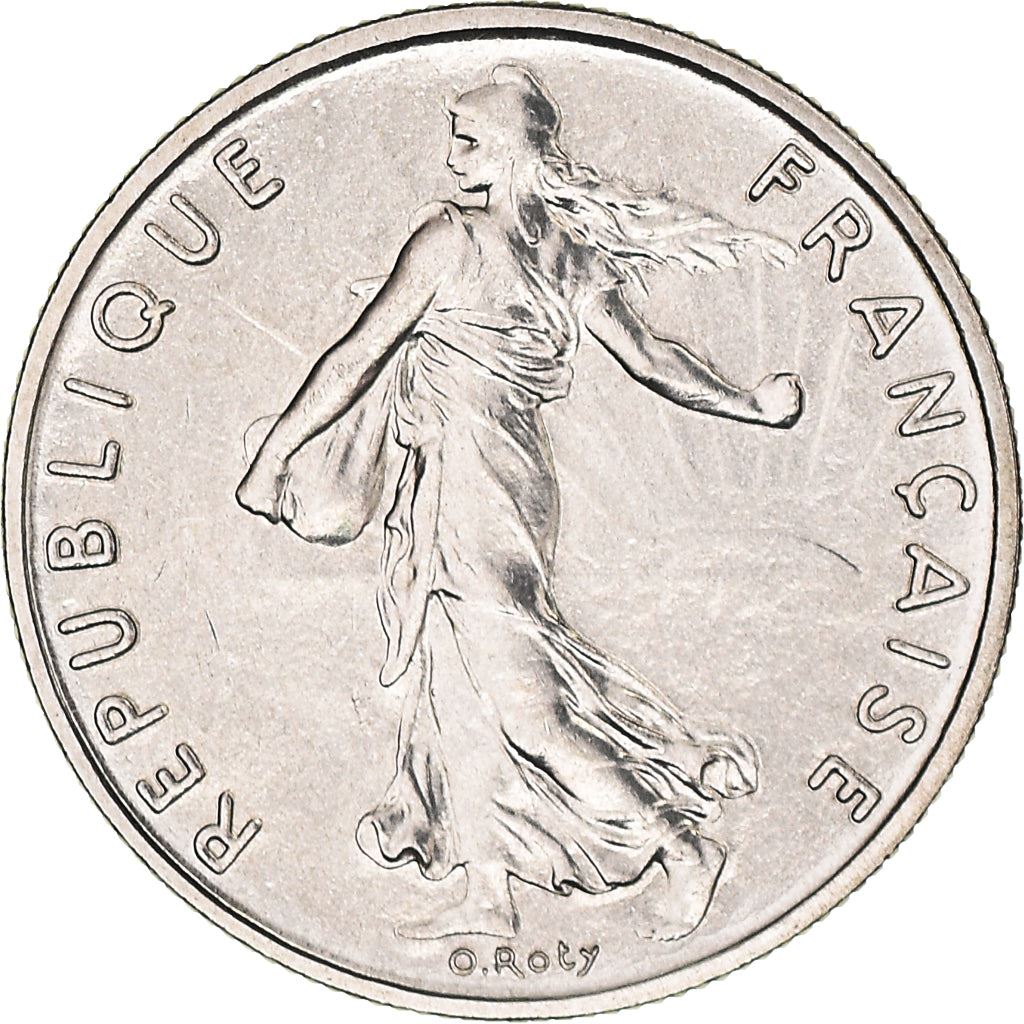 French Coin ½ Franc | signature O. Roty | KM931.1 | France | 1964 - 2001