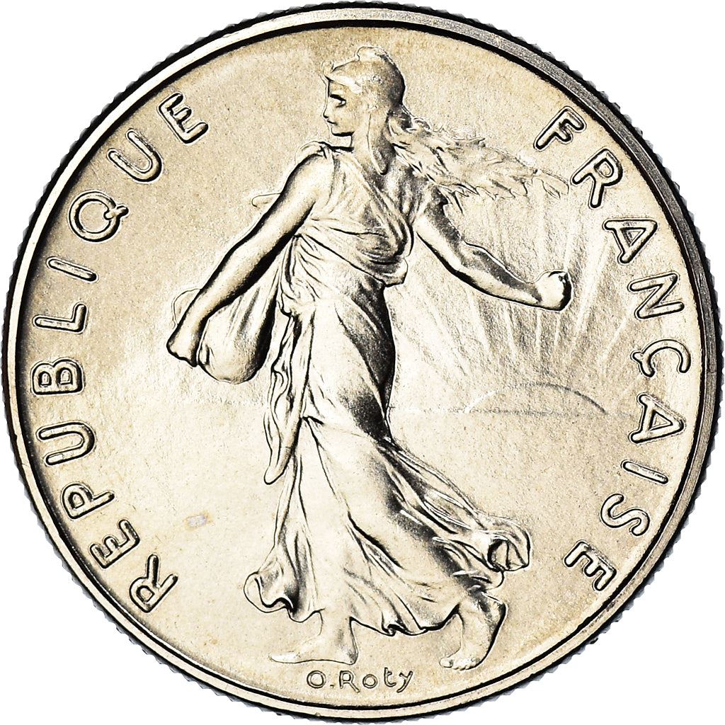 French Coin ½ Franc | signature O. Roty | KM931.1 | France | 1964 - 2001