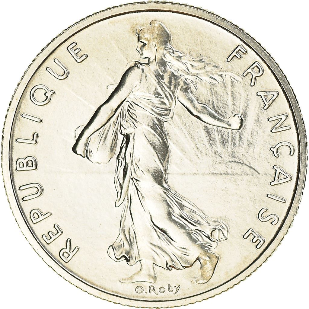 French Coin ½ Franc | signature O. Roty | KM931.1 | France | 1964 - 2001