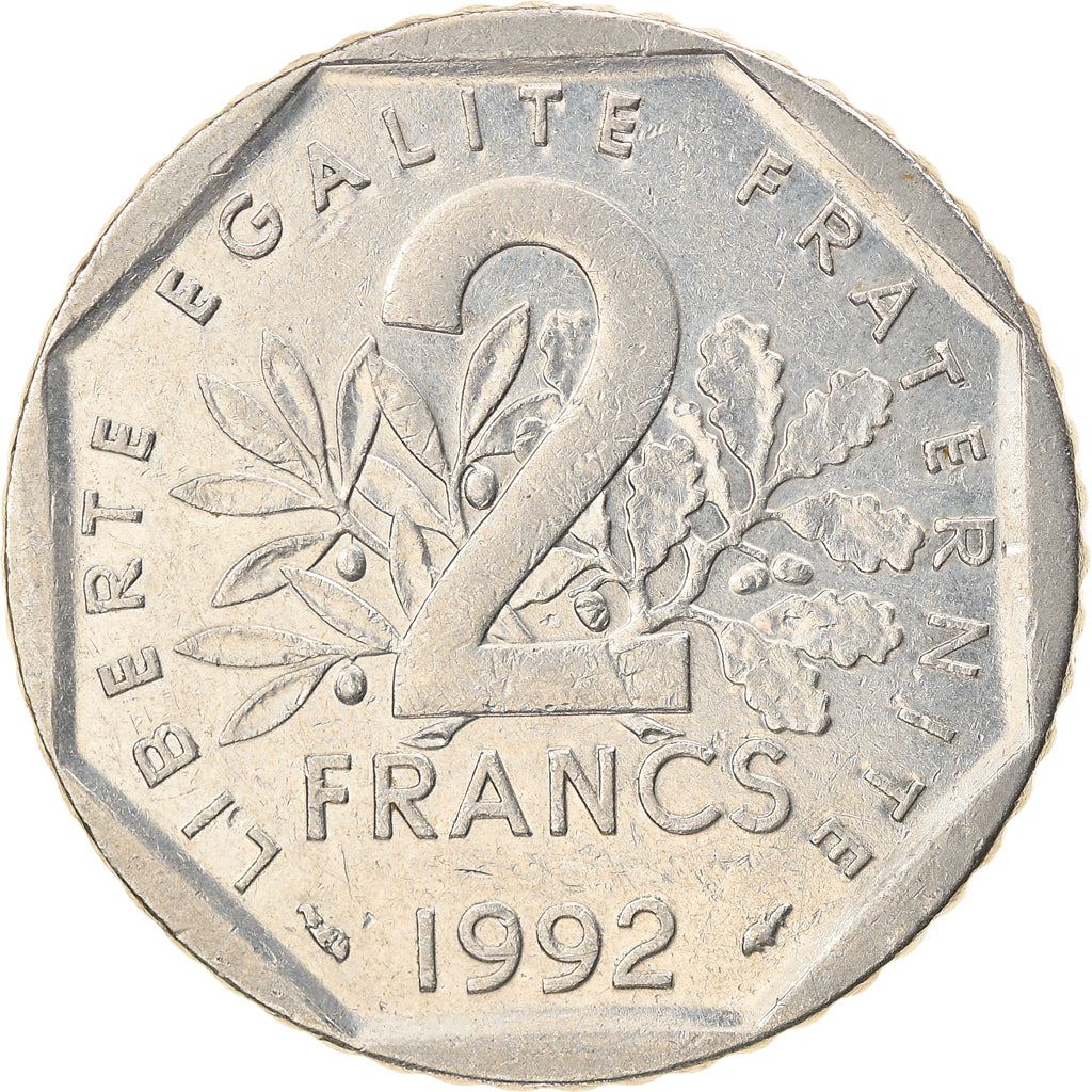 French Coin 2 Francs | KM942.1 | France | 1977 - 2001