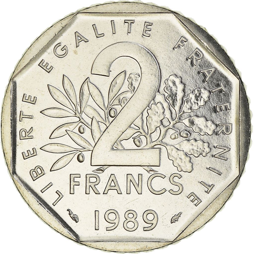 French Coin 2 Francs | KM942.1 | France | 1977 - 2001