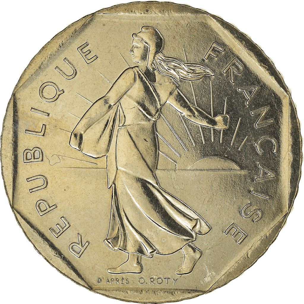 French Coin 2 Francs | KM942.1 | France | 1977 - 2001