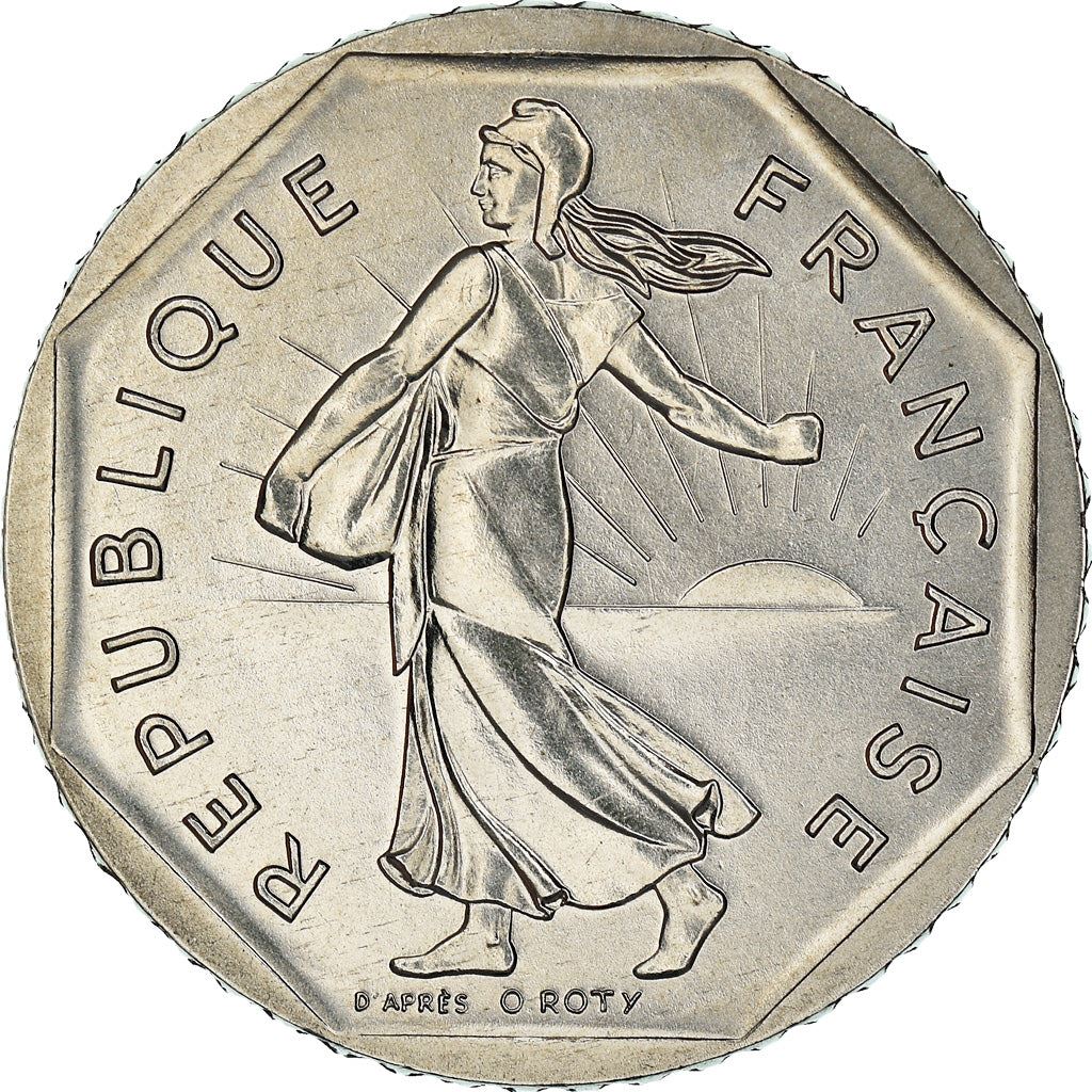 French Coin 2 Francs | KM942.1 | France | 1977 - 2001