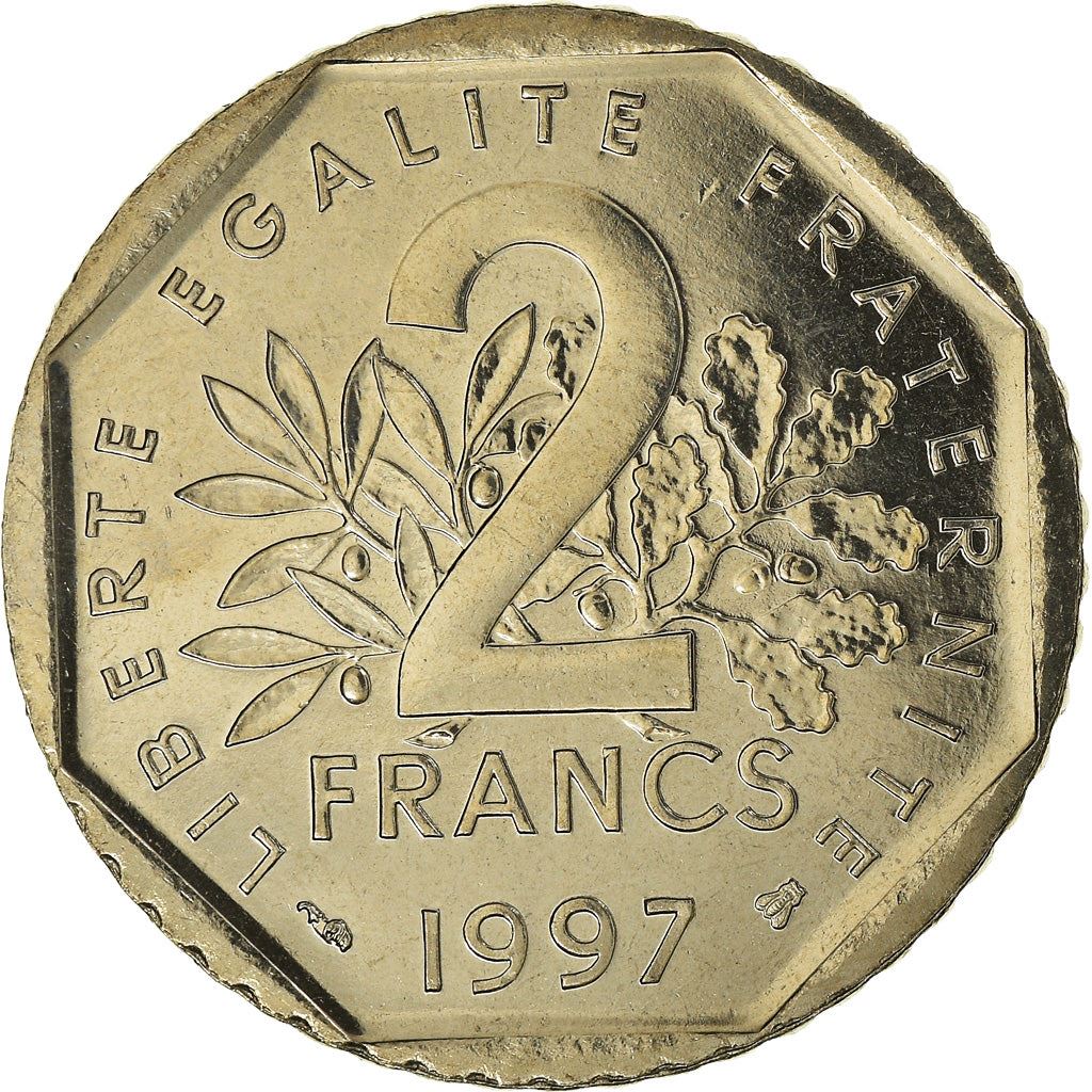 French Coin 2 Francs | KM942.1 | France | 1977 - 2001