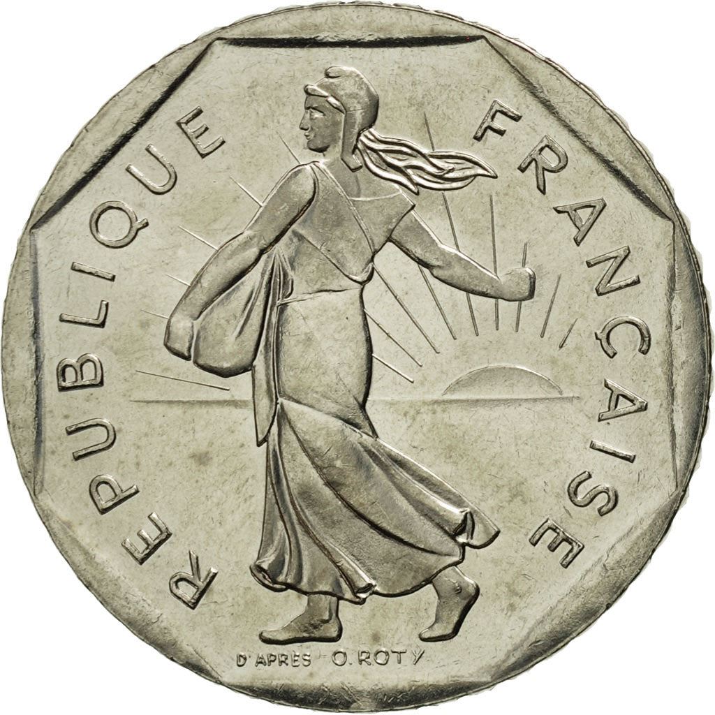 French Coin 2 Francs | KM942.1 | France | 1977 - 2001