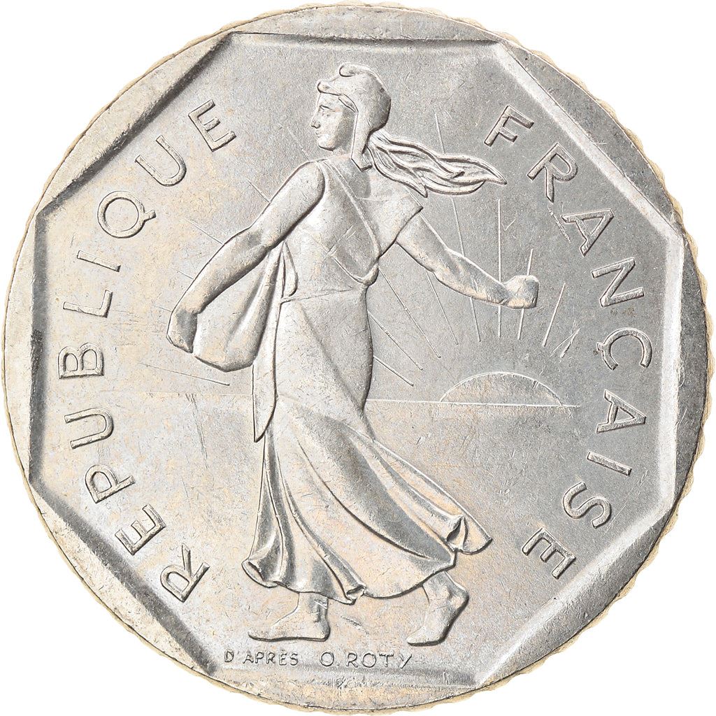 French Coin 2 Francs | KM942.1 | France | 1977 - 2001