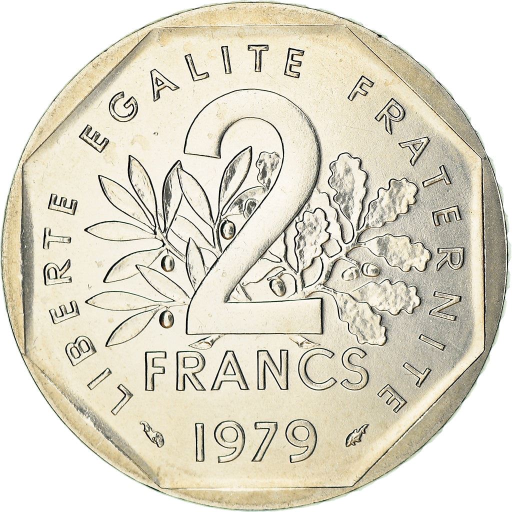 French Coin 2 Francs | KM942.1 | France | 1977 - 2001