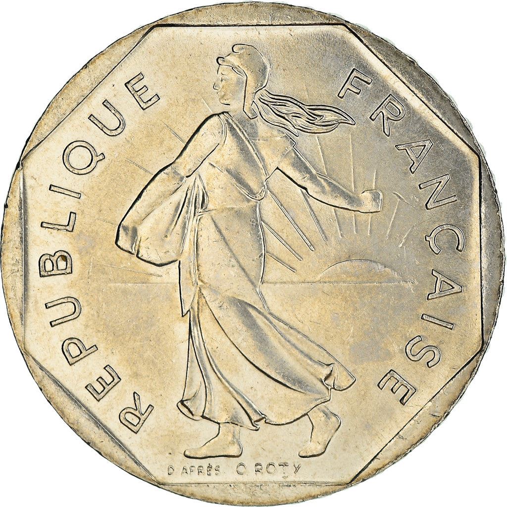 French Coin 2 Francs | KM942.1 | France | 1977 - 2001