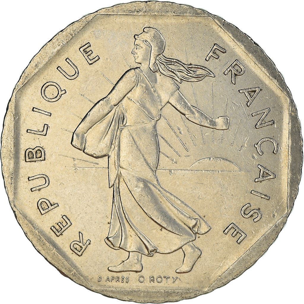 French Coin 2 Francs | KM942.1 | France | 1977 - 2001