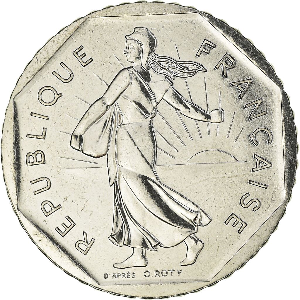 French Coin 2 Francs | KM942.1 | France | 1977 - 2001