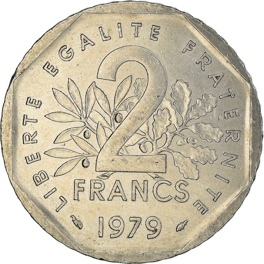 French Coin 2 Francs | KM942.1 | France | 1977 - 2001