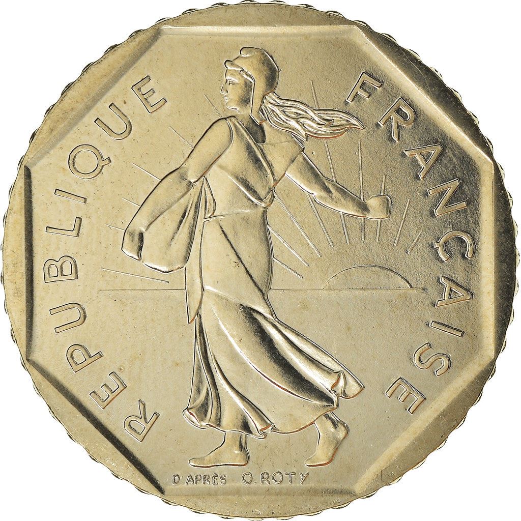 French Coin 2 Francs | KM942.1 | France | 1977 - 2001