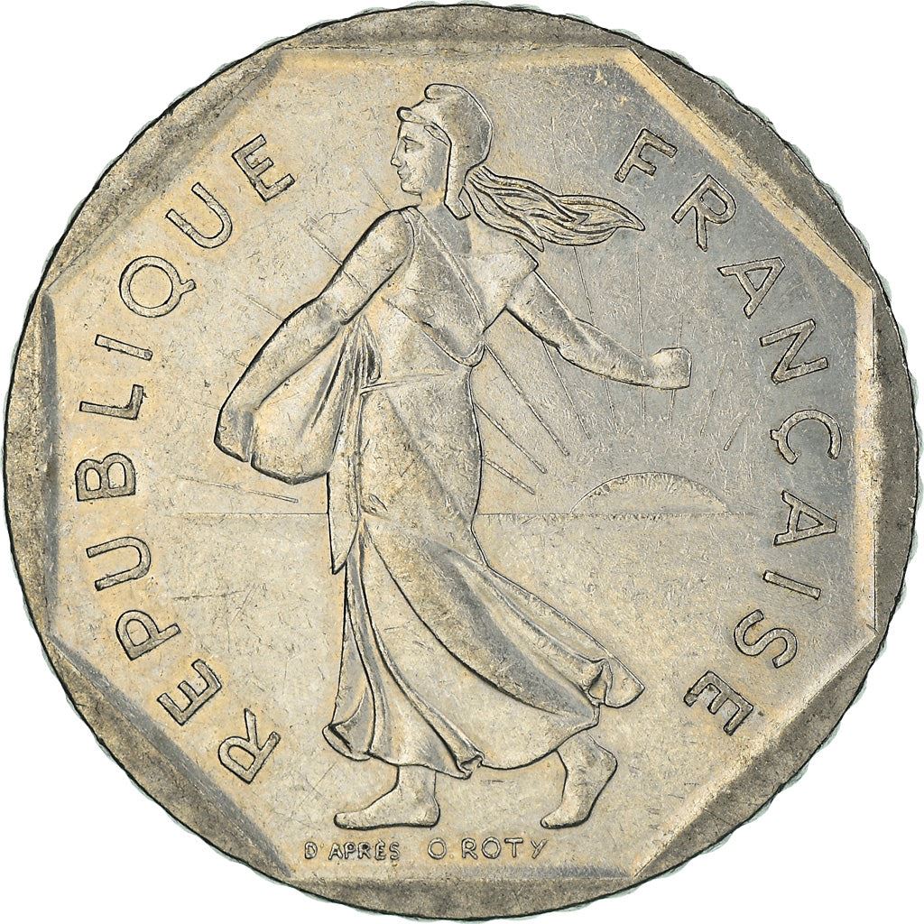 French Coin 2 Francs | KM942.1 | France | 1977 - 2001