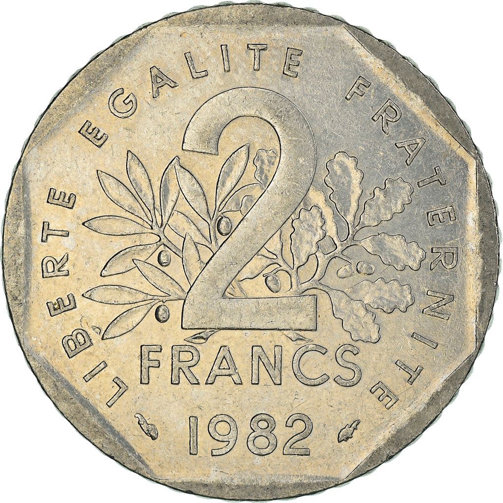 French Coin 2 Francs | KM942.1 | France | 1977 - 2001