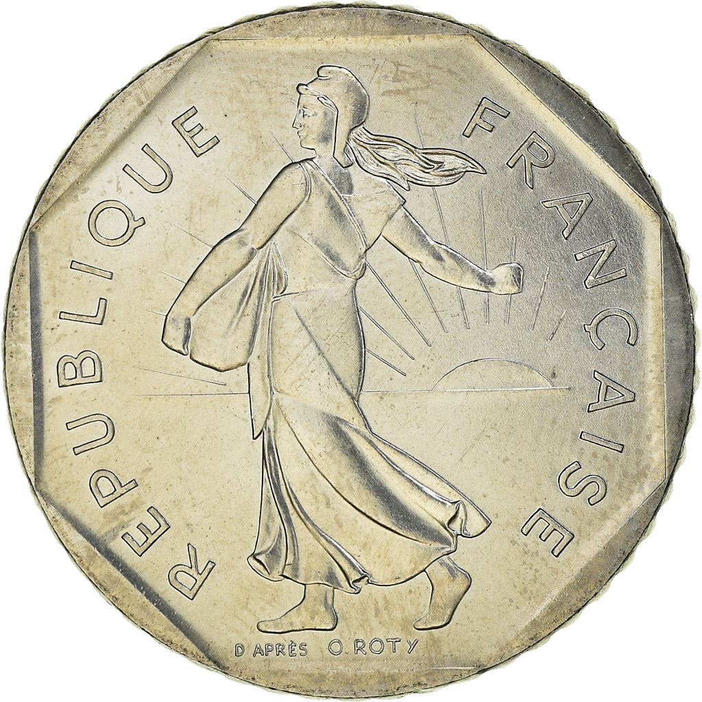 French Coin 2 Francs | KM942.1 | France | 1977 - 2001