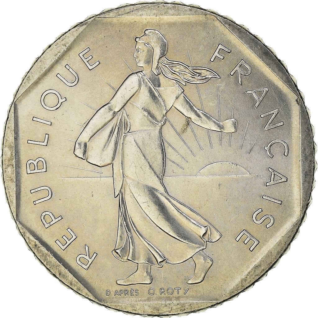 French Coin 2 Francs | KM942.1 | France | 1977 - 2001