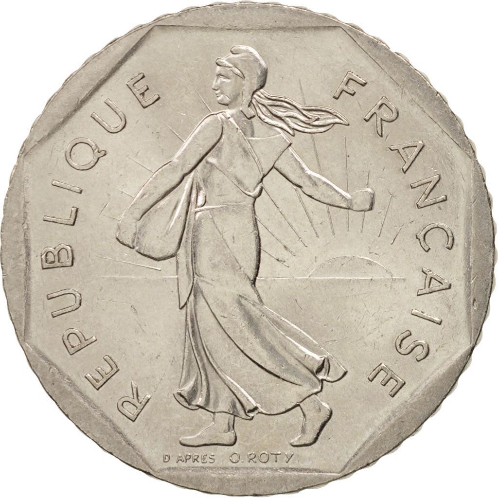 French Coin 2 Francs | KM942.1 | France | 1977 - 2001