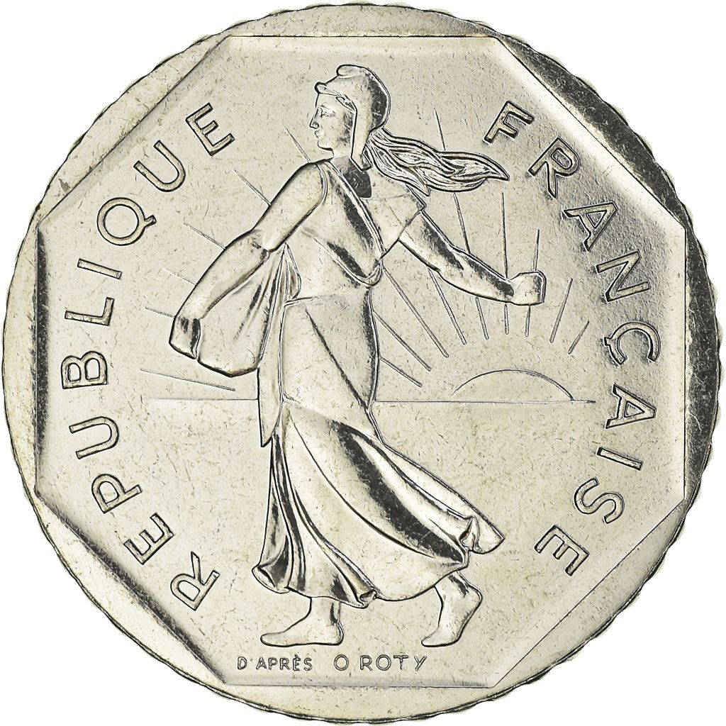 French Coin 2 Francs | KM942.1 | France | 1977 - 2001