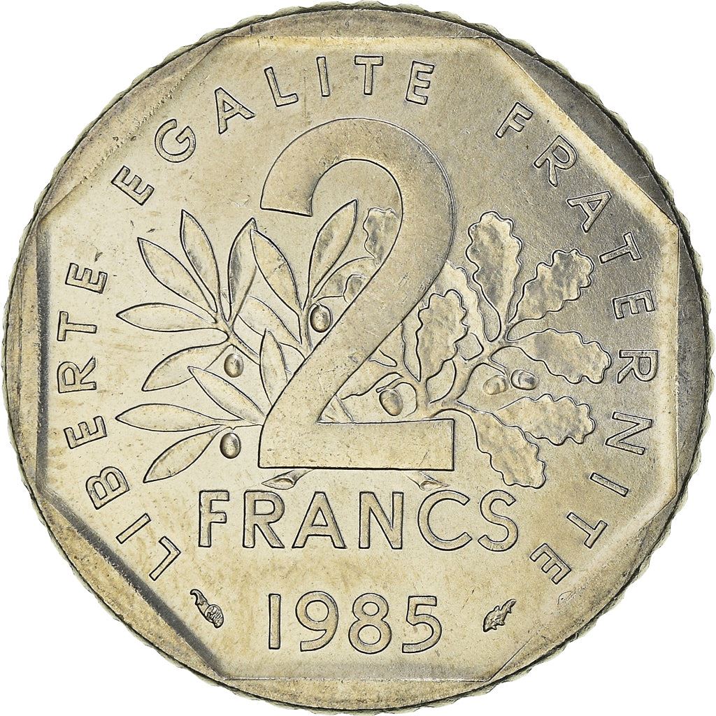 French Coin 2 Francs | KM942.1 | France | 1977 - 2001