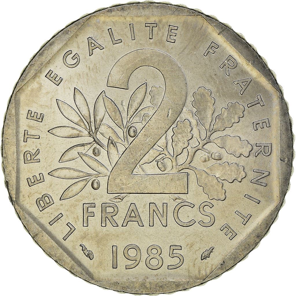 French Coin 2 Francs | KM942.1 | France | 1977 - 2001