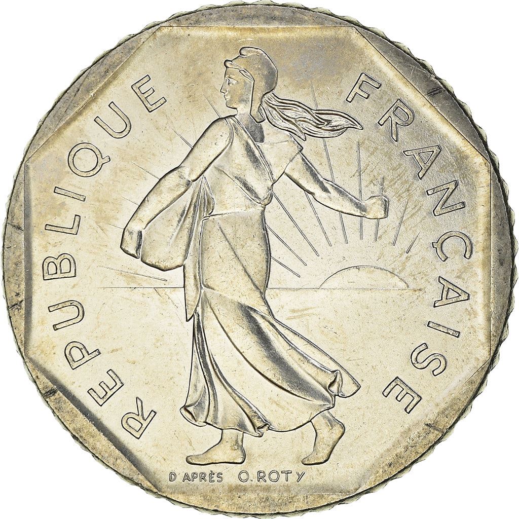 French Coin 2 Francs | KM942.1 | France | 1977 - 2001