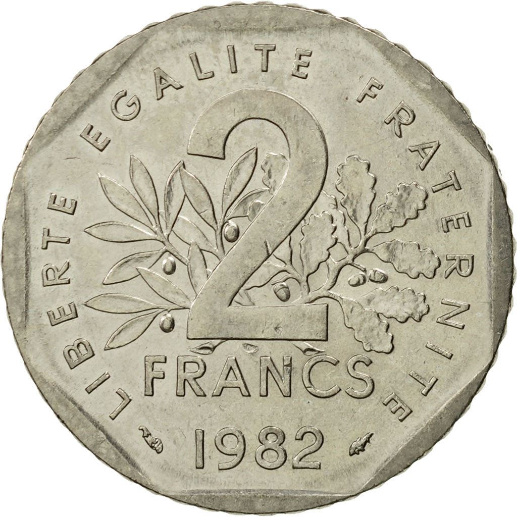 French Coin 2 Francs | KM942.1 | France | 1977 - 2001