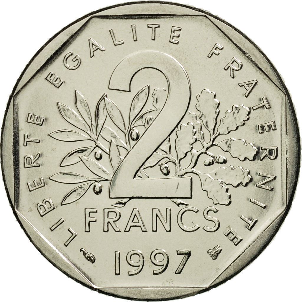 French Coin 2 Francs | KM942.1 | France | 1977 - 2001