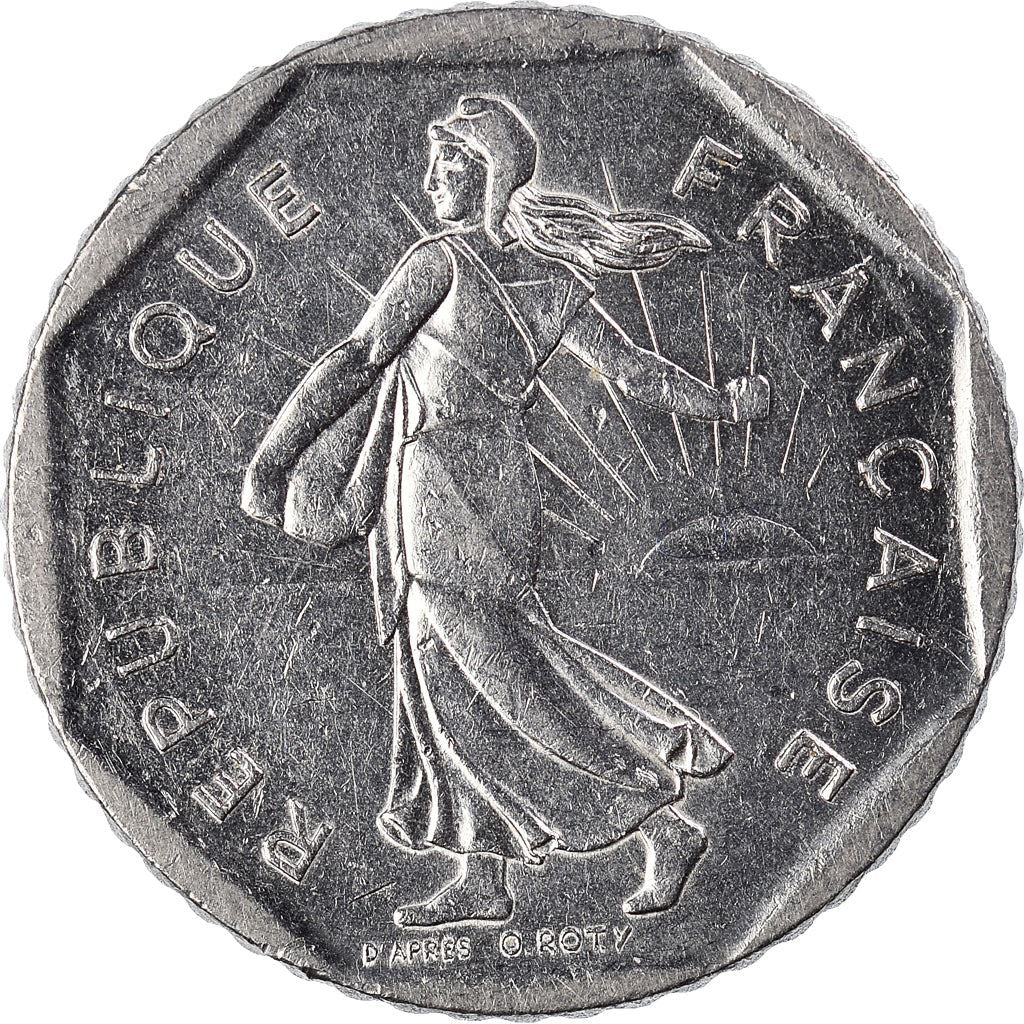 French Coin 2 Francs | KM942.1 | France | 1977 - 2001