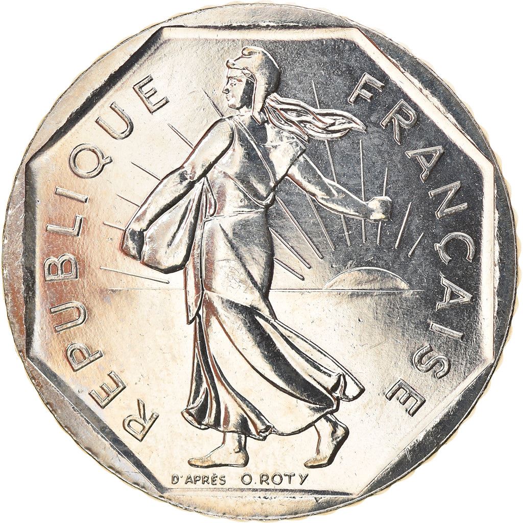 French Coin 2 Francs | KM942.1 | France | 1977 - 2001