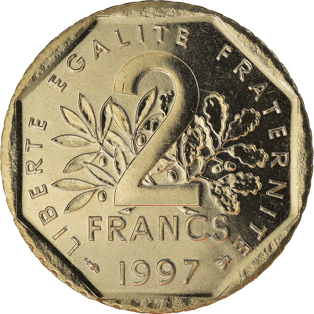 French Coin 2 Francs | KM942.1 | France | 1977 - 2001