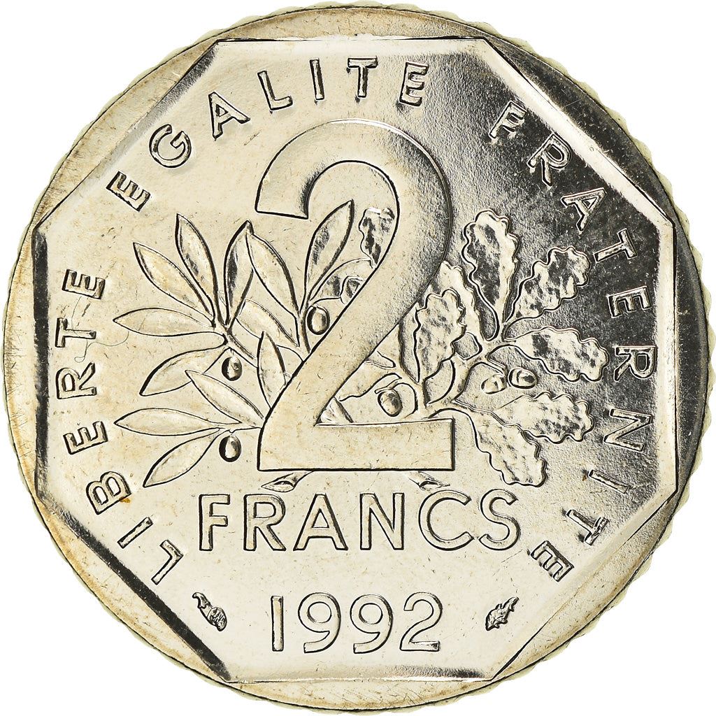 French Coin 2 Francs | KM942.1 | France | 1977 - 2001