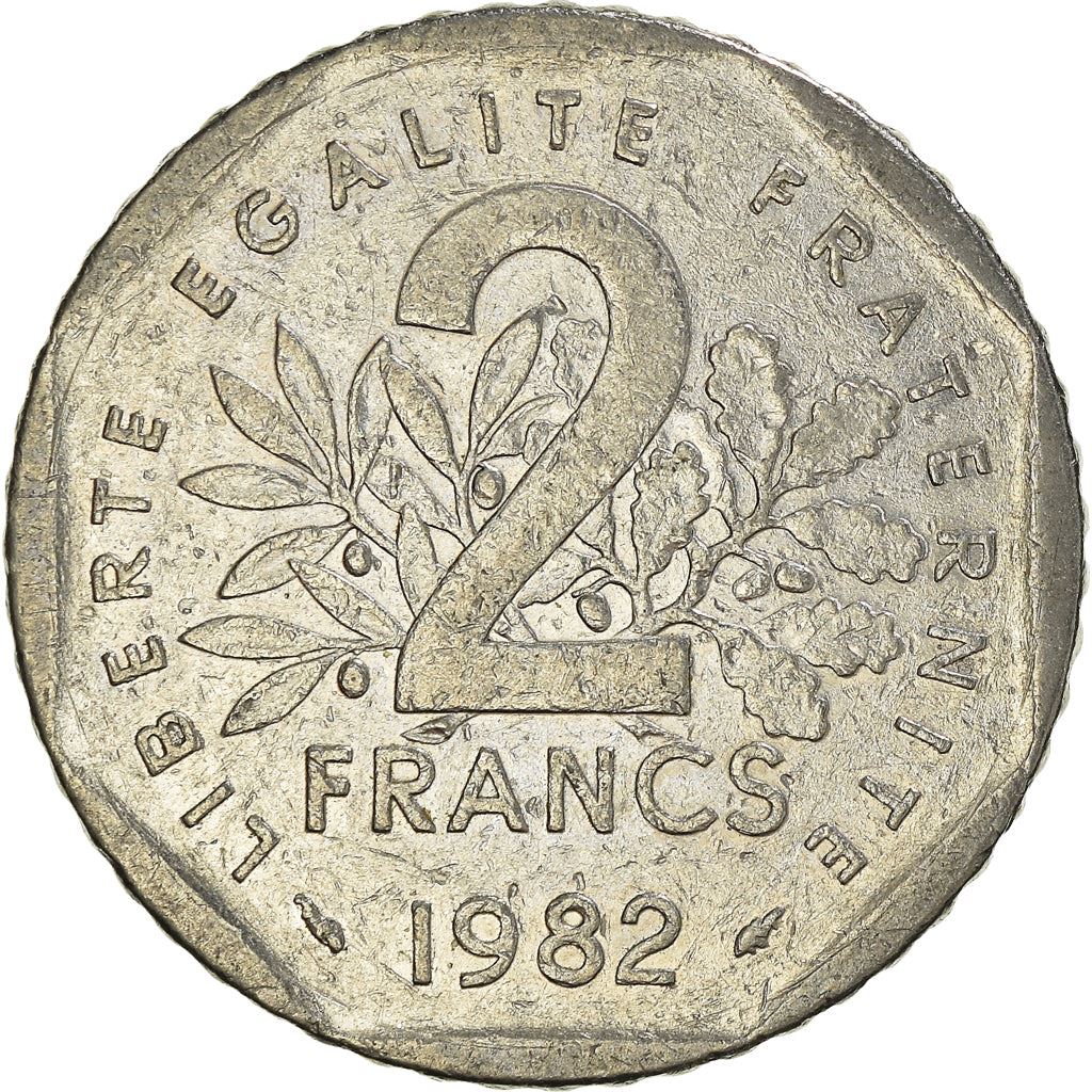 French Coin 2 Francs | KM942.1 | France | 1977 - 2001